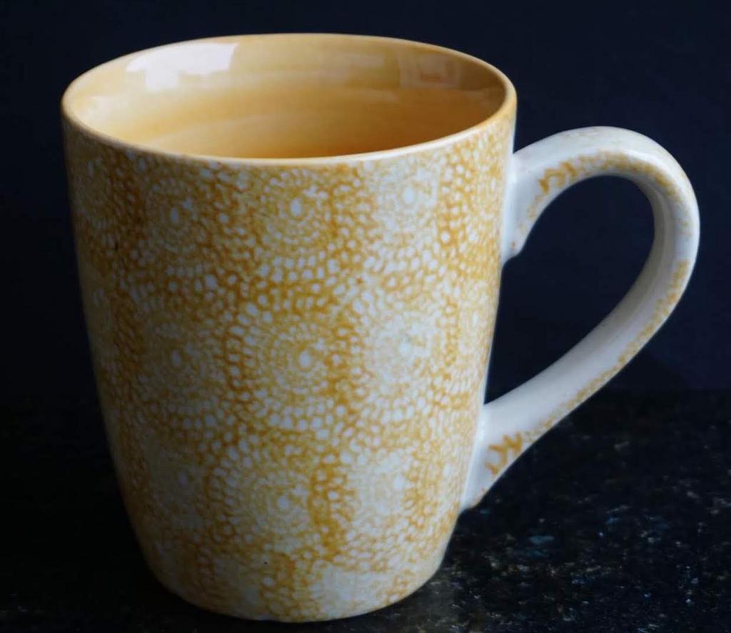 Yellow Big Coffee Mug