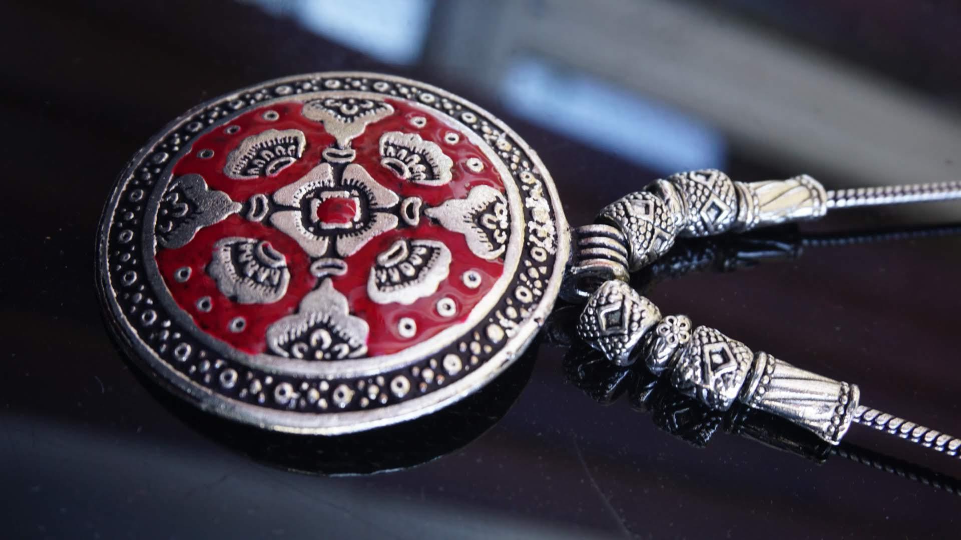 German Silver Neckpiece 